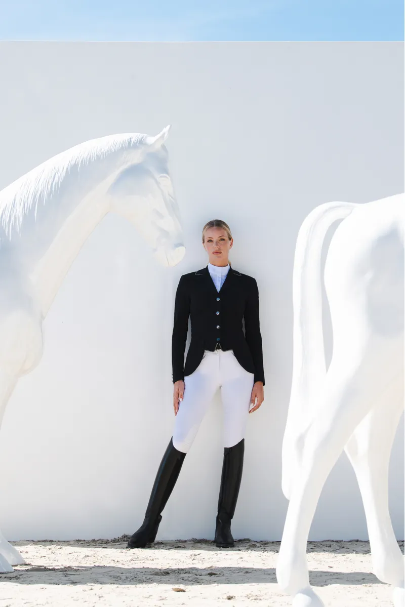 Pikeur Cecile Short Tail Competition Jacket - Night Blue-8